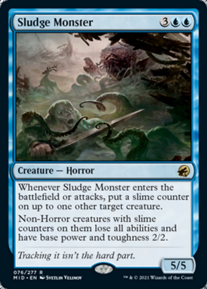 Sludge Monster [Innistrad: Midnight Hunt] | Spectrum Games