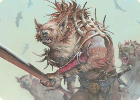 Gnoll Art Card [Dungeons & Dragons: Adventures in the Forgotten Realms Art Series] | Spectrum Games