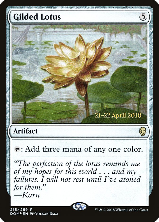 Gilded Lotus  [Dominaria Prerelease Promos] | Spectrum Games