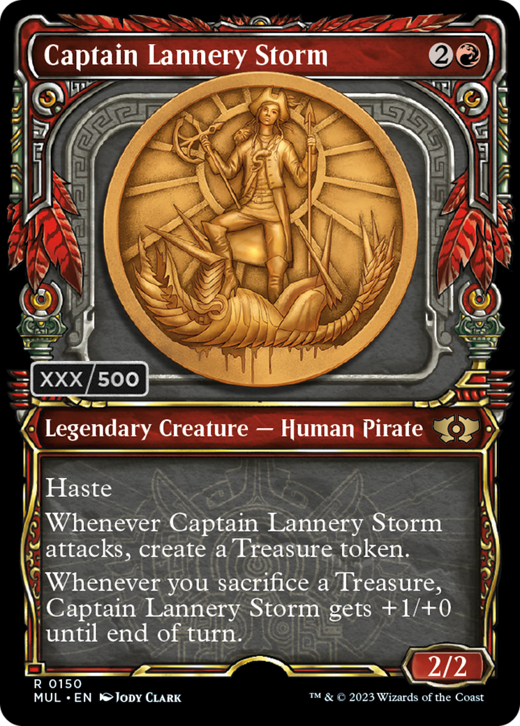 Captain Lannery Storm (Serialized) [Multiverse Legends] | Spectrum Games
