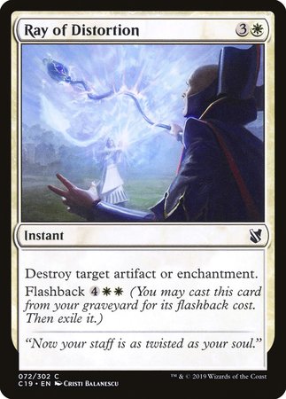 Ray of Distortion [Commander 2019] | Spectrum Games