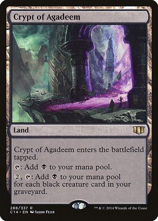 Crypt of Agadeem [Commander 2014] | Spectrum Games