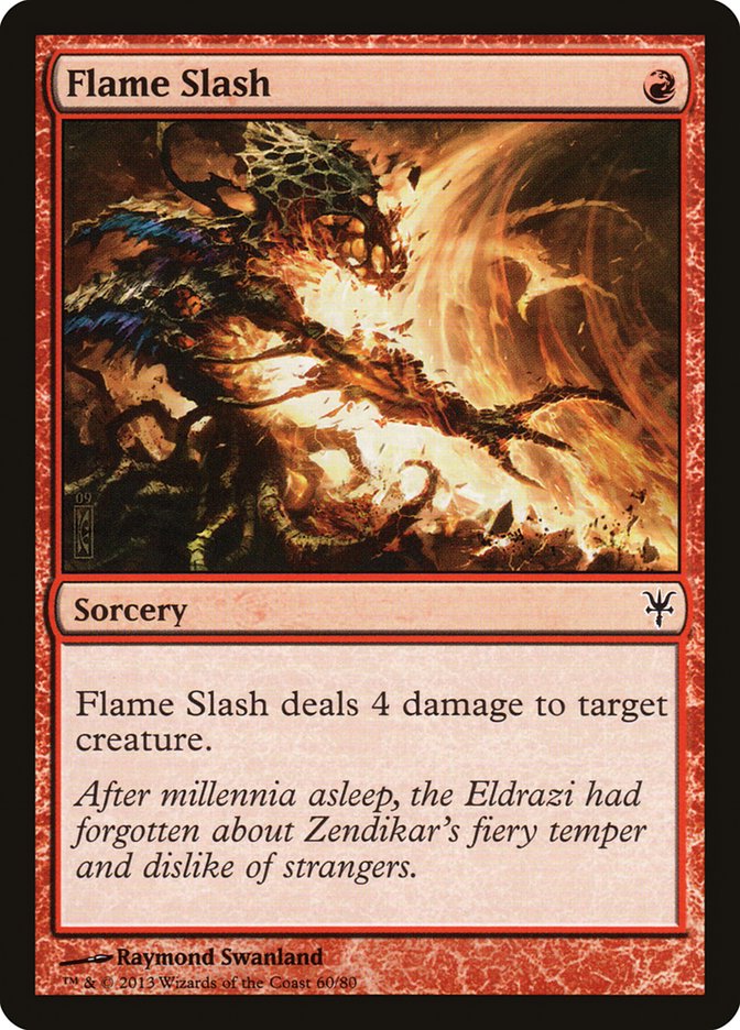 Flame Slash [Duel Decks: Sorin vs. Tibalt] | Spectrum Games