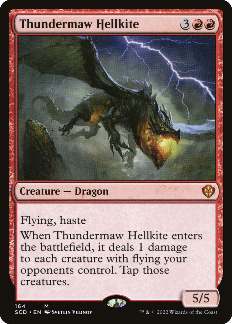 Thundermaw Hellkite [Starter Commander Decks] | Spectrum Games