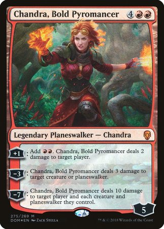 Chandra, Bold Pyromancer [Dominaria] | Spectrum Games