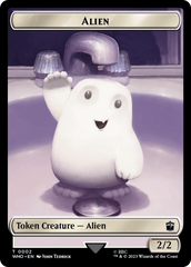 Alien // Osgood, Operation Double Double-Sided Token [Doctor Who Tokens] | Spectrum Games