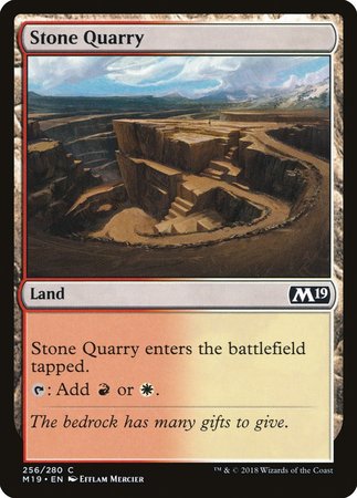 Stone Quarry [Core Set 2019] | Spectrum Games