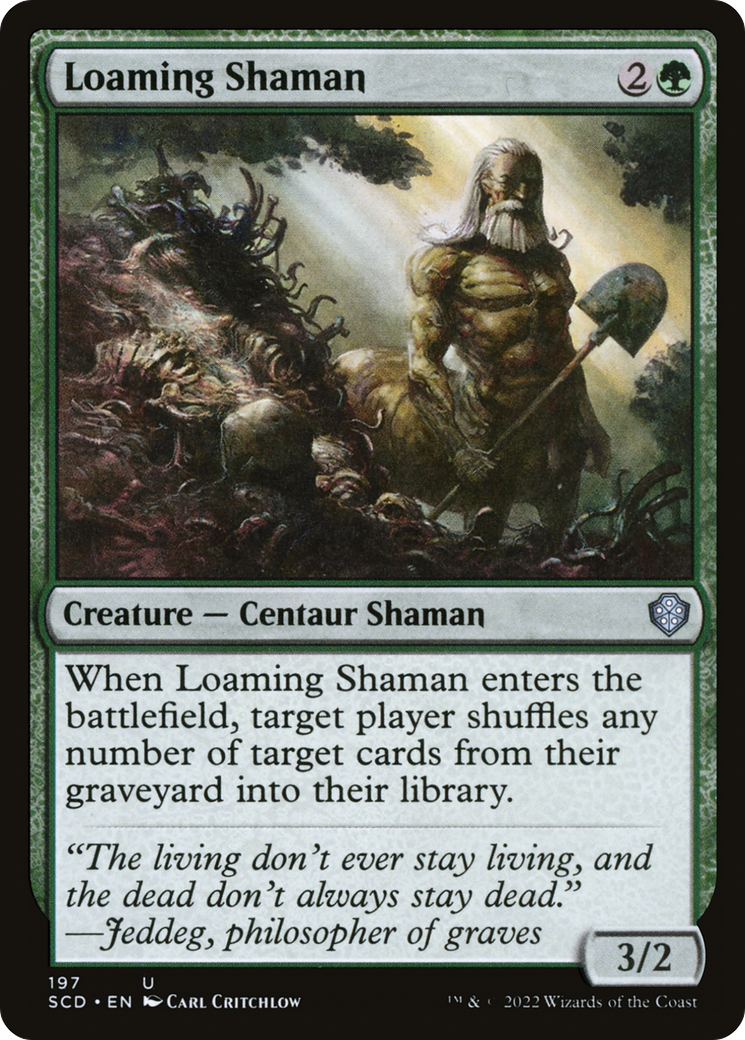 Loaming Shaman [Starter Commander Decks] | Spectrum Games