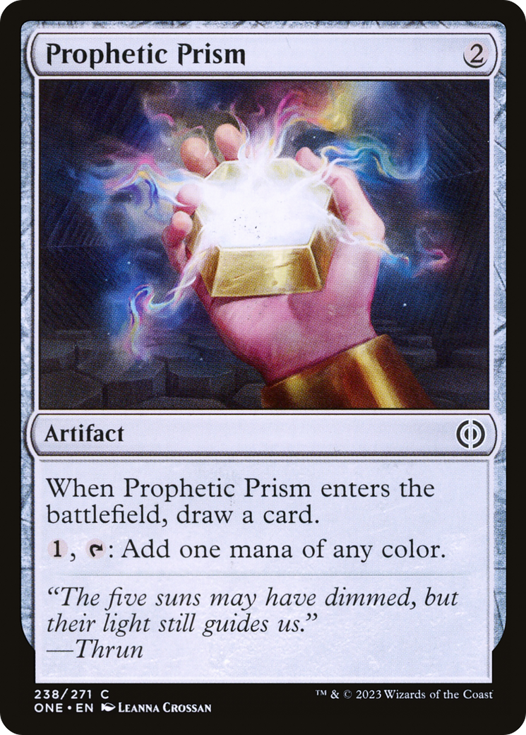 Prophetic Prism [Phyrexia: All Will Be One] | Spectrum Games