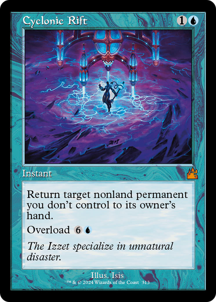 Cyclonic Rift (Retro Frame) [Ravnica Remastered] | Spectrum Games