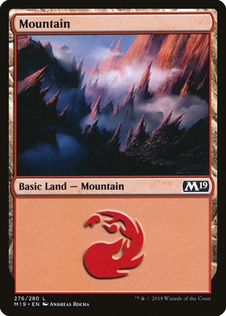 Mountain (276) [Core Set 2019] | Spectrum Games