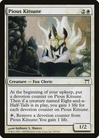 Pious Kitsune [Champions of Kamigawa] | Spectrum Games