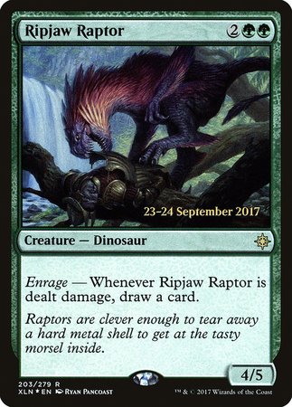 Ripjaw Raptor [Ixalan Promos] | Spectrum Games