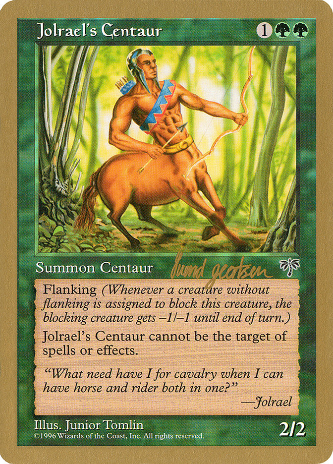 Jolrael's Centaur (Svend Geertsen) [World Championship Decks 1997] | Spectrum Games