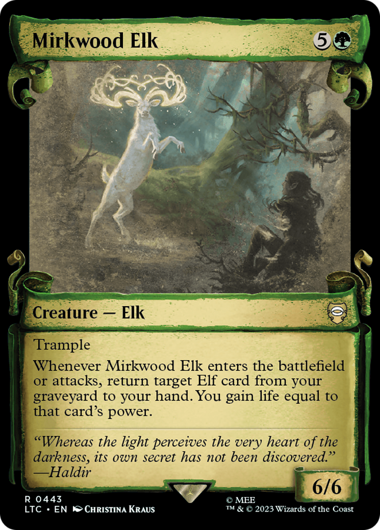 Mirkwood Elk [The Lord of the Rings: Tales of Middle-Earth Commander Showcase Scrolls] | Spectrum Games