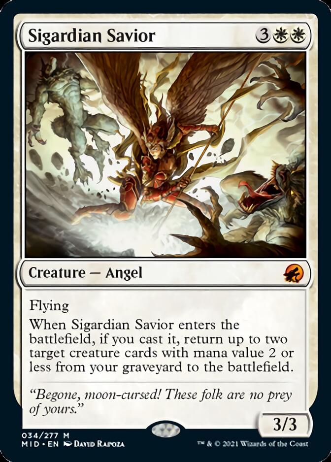 Sigardian Savior [Innistrad: Midnight Hunt] | Spectrum Games
