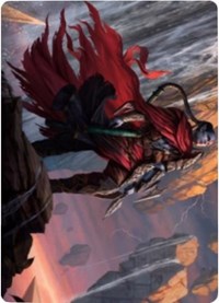Anowon, the Ruin Thief Art Card [Zendikar Rising Art Series] | Spectrum Games