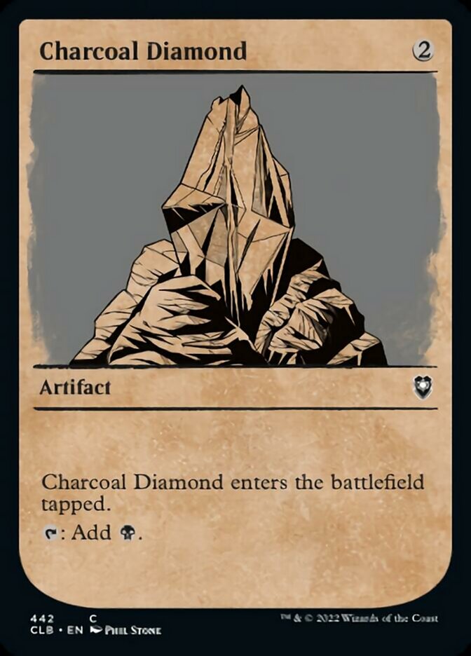 Charcoal Diamond (Showcase) [Commander Legends: Battle for Baldur's Gate] | Spectrum Games