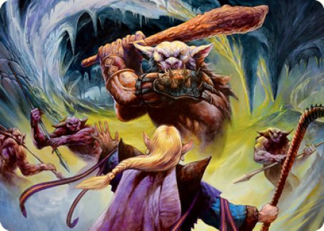 Den of the Bugbear (Dungeon Module) Art Card [Dungeons & Dragons: Adventures in the Forgotten Realms Art Series] | Spectrum Games