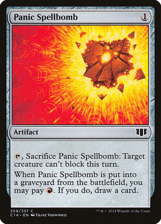 Panic Spellbomb [Commander 2014] | Spectrum Games