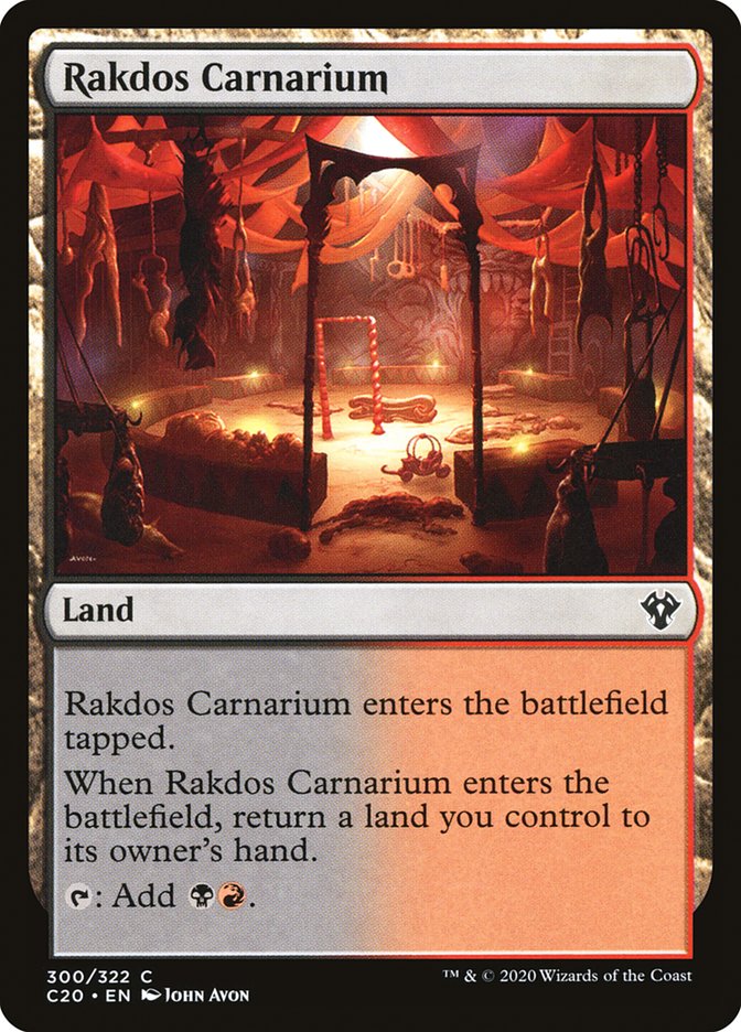 Rakdos Carnarium [Commander 2020] | Spectrum Games