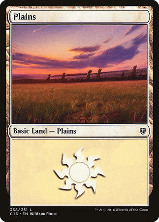 Plains (338) [Commander 2016] | Spectrum Games