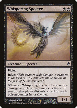 Whispering Specter [New Phyrexia] | Spectrum Games