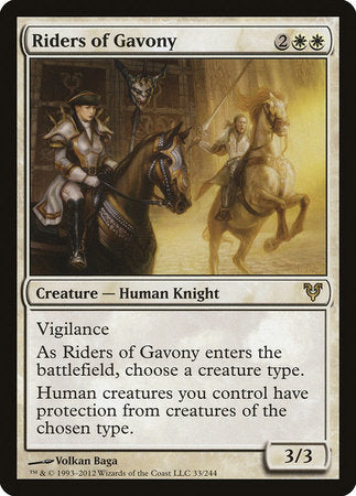 Riders of Gavony [Avacyn Restored] | Spectrum Games