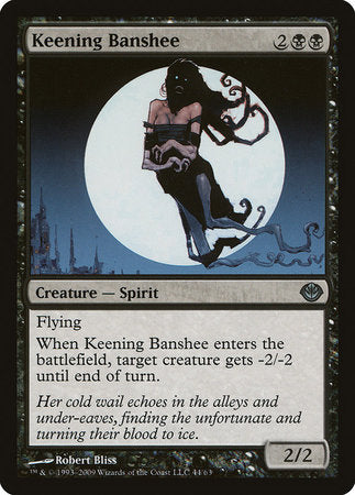 Keening Banshee [Duel Decks: Garruk vs. Liliana] | Spectrum Games