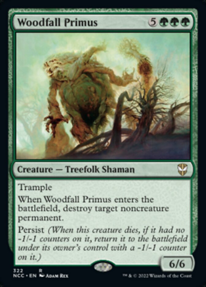 Woodfall Primus [Streets of New Capenna Commander] | Spectrum Games