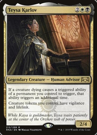 Teysa Karlov [Ravnica Allegiance] | Spectrum Games