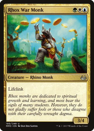 Rhox War Monk [Modern Masters 2017] | Spectrum Games