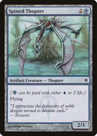 Spined Thopter [New Phyrexia] | Spectrum Games