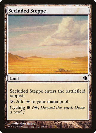Secluded Steppe [Commander 2013] | Spectrum Games