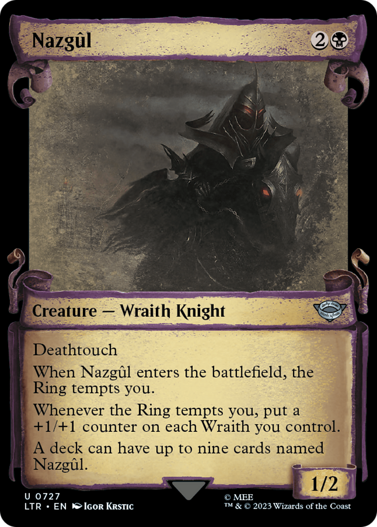 Nazgul (0727) [The Lord of the Rings: Tales of Middle-Earth Showcase Scrolls] | Spectrum Games