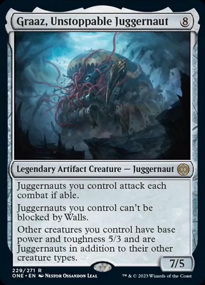 Graaz, Unstoppable Juggernaut [Phyrexia: All Will Be One] | Spectrum Games