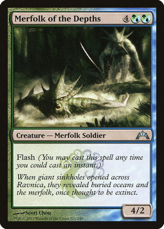Merfolk of the Depths [Gatecrash] | Spectrum Games