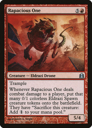 Rapacious One [Commander 2011] | Spectrum Games