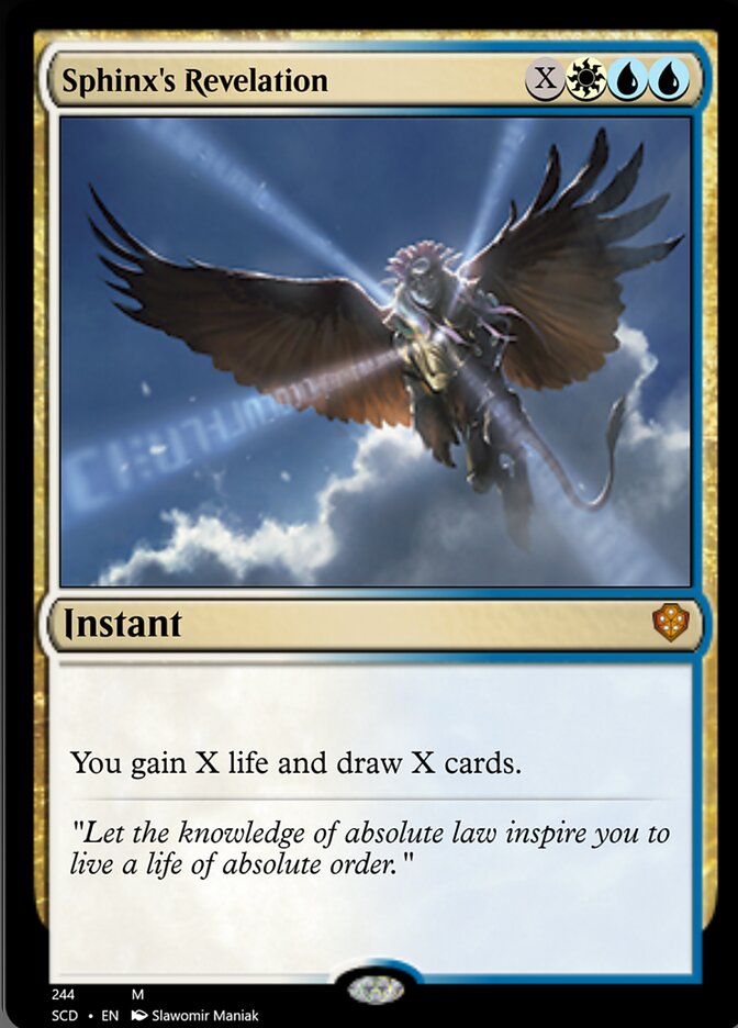 Sphinx's Revelation [Starter Commander Decks] | Spectrum Games
