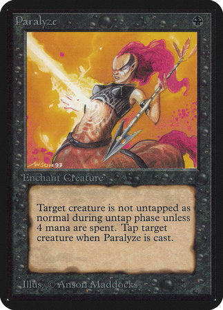 Paralyze [Limited Edition Alpha] | Spectrum Games