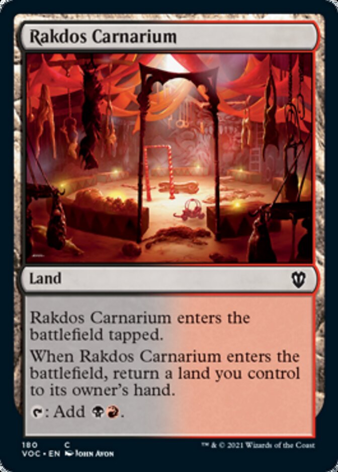 Rakdos Carnarium [Innistrad: Crimson Vow Commander] | Spectrum Games