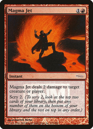 Magma Jet [Friday Night Magic 2009] | Spectrum Games