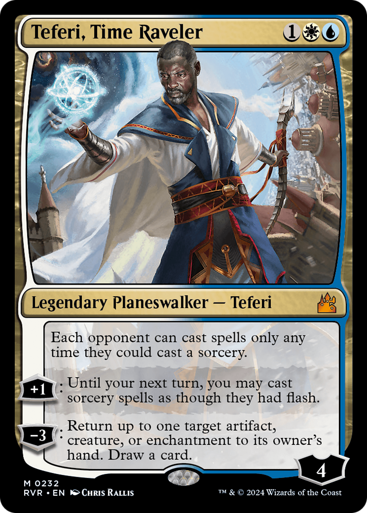 Teferi, Time Raveler [Ravnica Remastered] | Spectrum Games