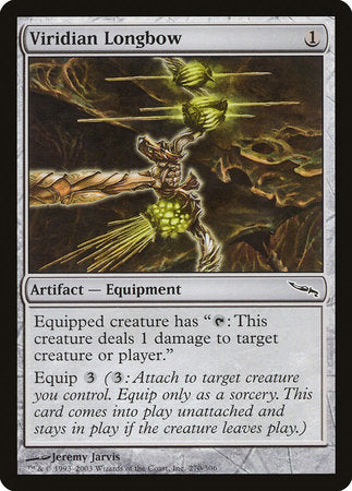 Viridian Longbow [Mirrodin] | Spectrum Games