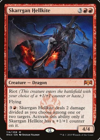 Skarrgan Hellkite [Ravnica Allegiance] | Spectrum Games