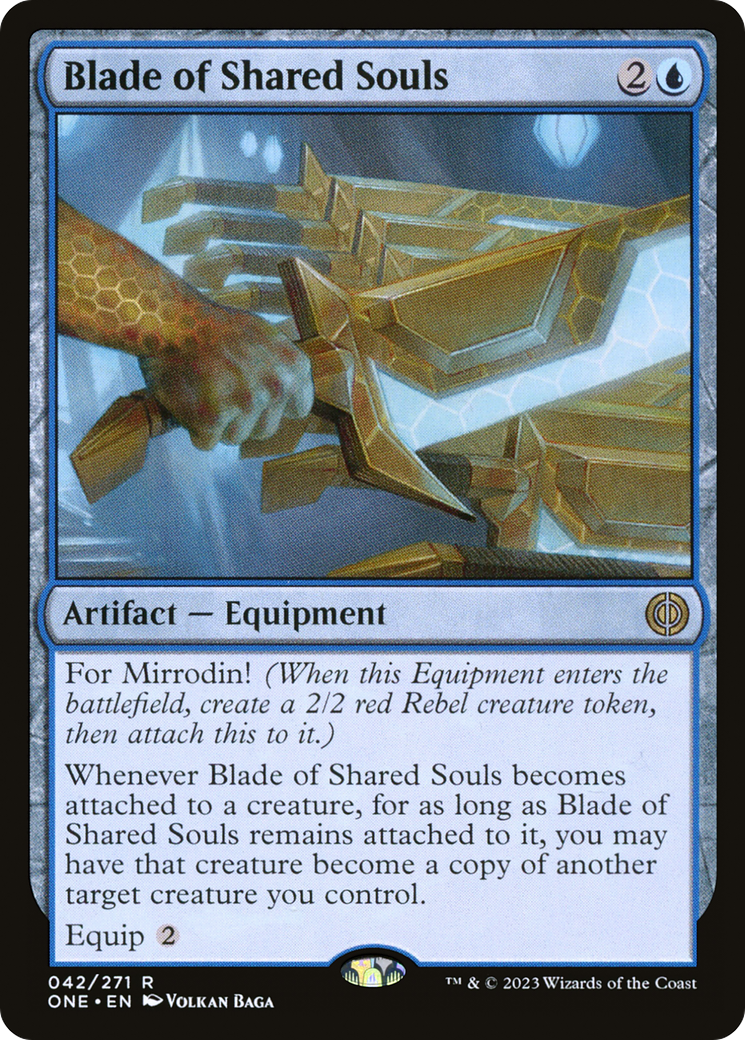 Blade of Shared Souls [Phyrexia: All Will Be One] | Spectrum Games