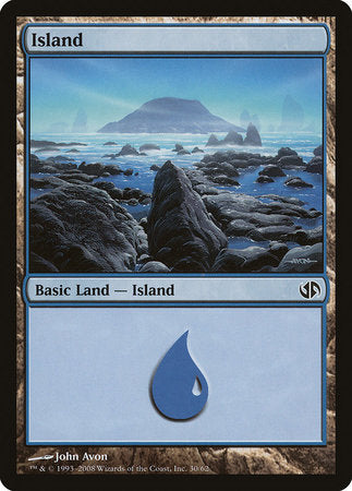 Island (30) [Duel Decks: Jace vs. Chandra] | Spectrum Games