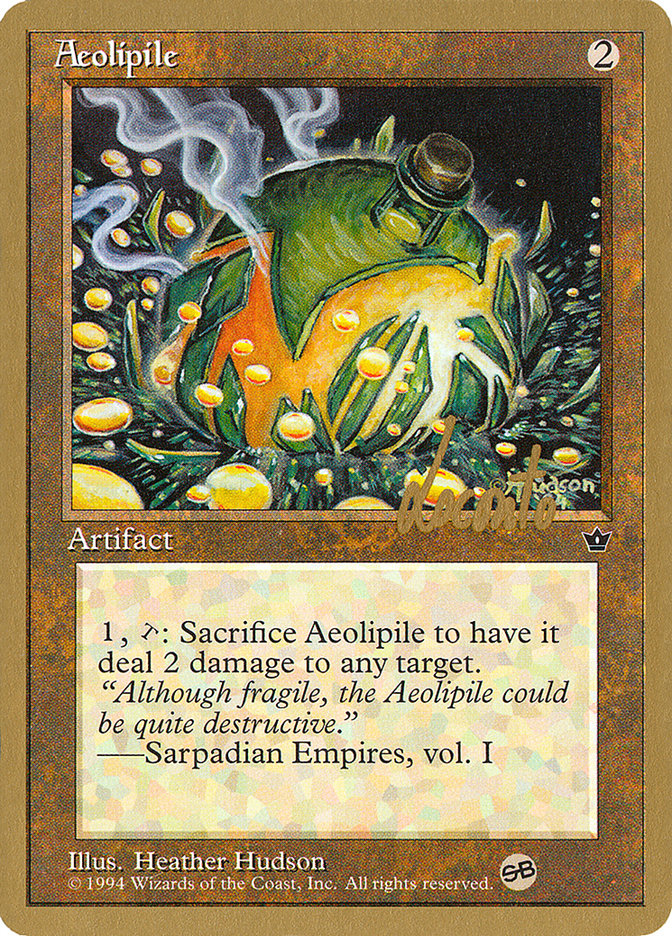 Aeolipile (Michael Loconto) (SB) [Pro Tour Collector Set] | Spectrum Games