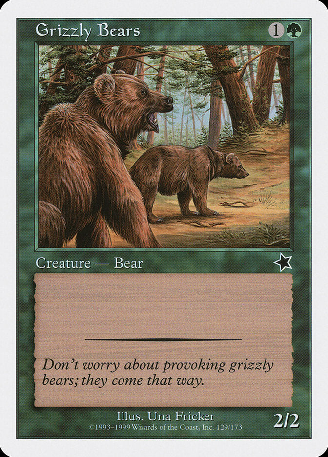 Grizzly Bears [Starter 1999] | Spectrum Games