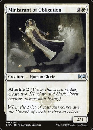 Ministrant of Obligation [Ravnica Allegiance] | Spectrum Games